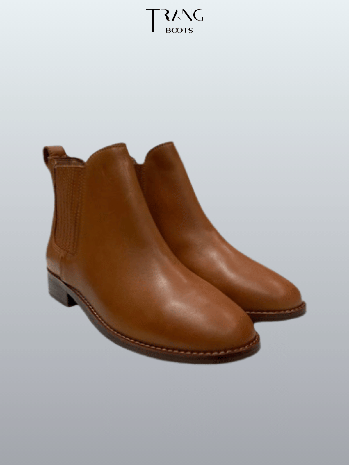 CHELSEA BOOTS MADEWELL DA THẬT MŨI TRÒN ĐẾ BỆT