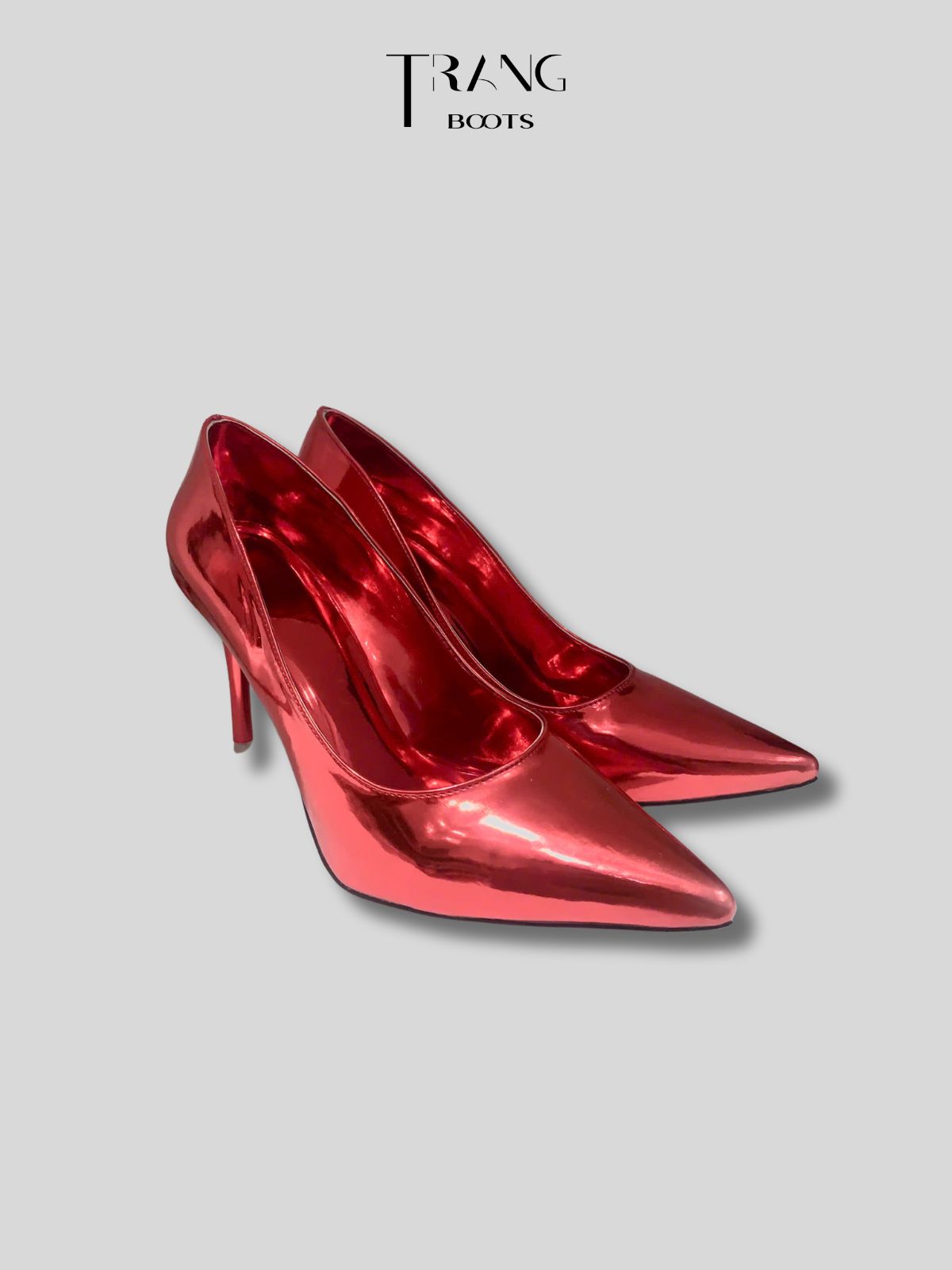 MARGARET RED PUMP HIGHHEELS - GIÀY CAO GÓT MARGARET RED