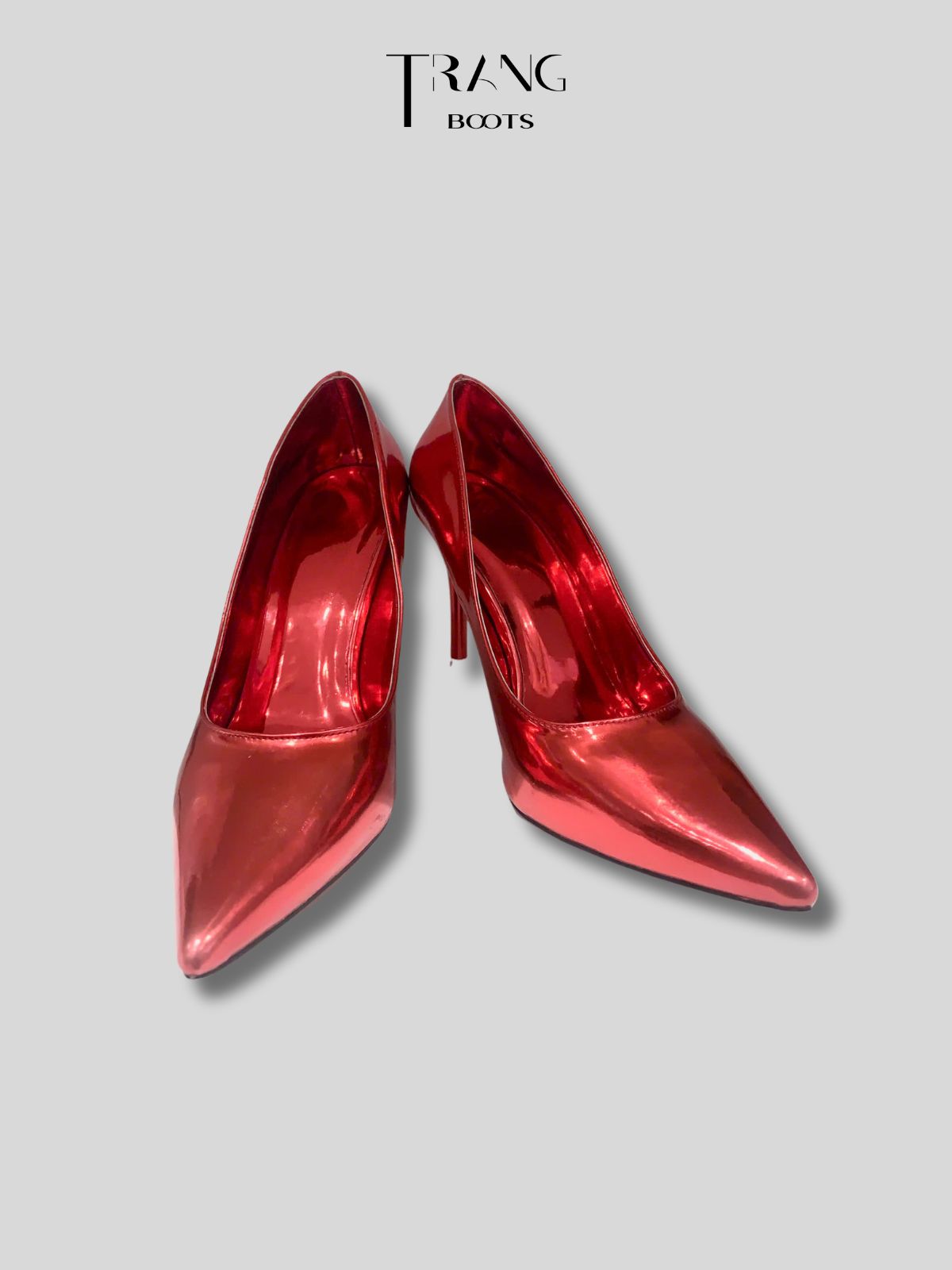 MARGARET RED PUMP HIGHHEELS - GIÀY CAO GÓT MARGARET RED