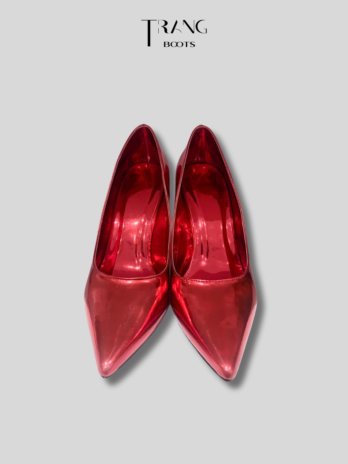 MARGARET RED PUMP HIGHHEELS - GIÀY CAO GÓT MARGARET RED