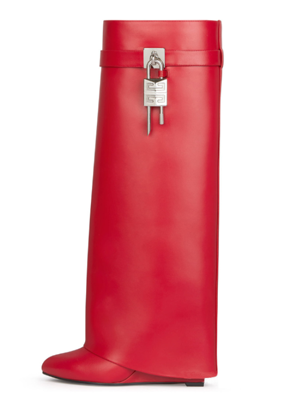 KNEE BOOTS DA MỜ MŨI TRÒN ĐẾ BỆT