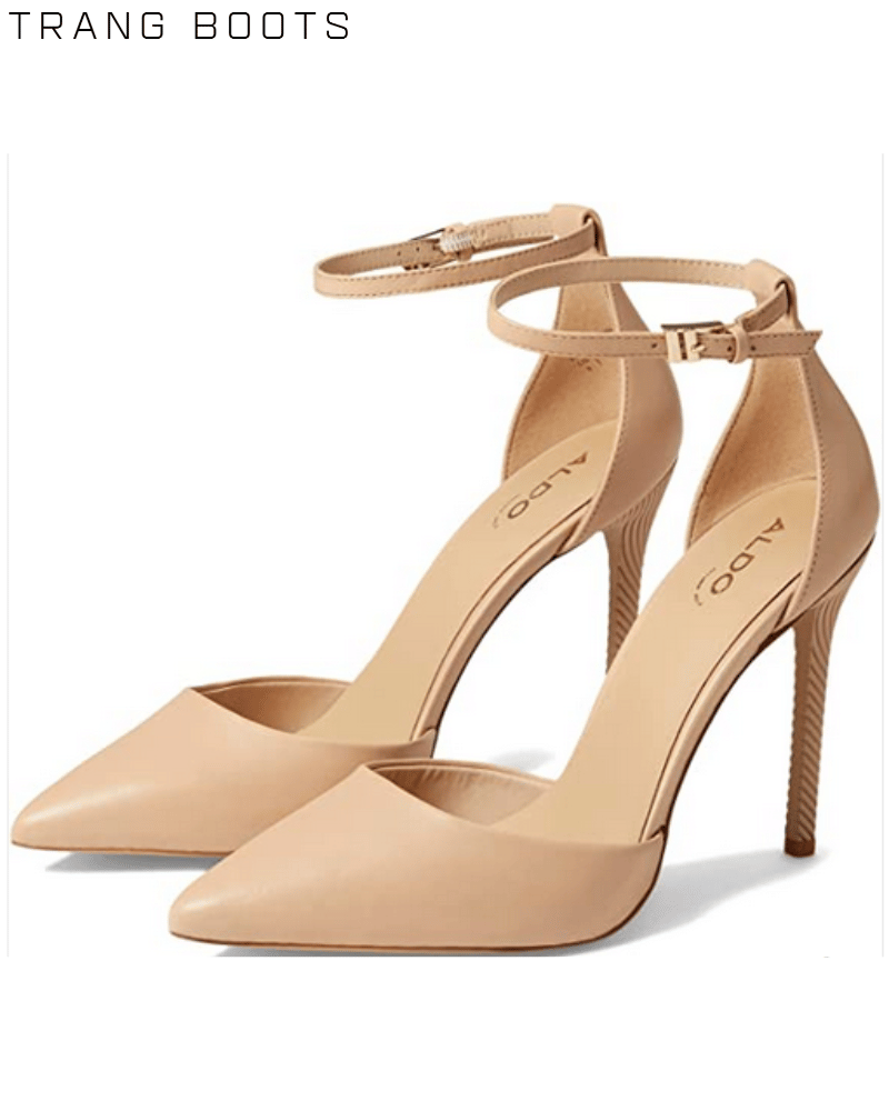 GIÀY CAO GÓT ALDO MŨI NHỌN QUAI GÀI GÓT NHỌN