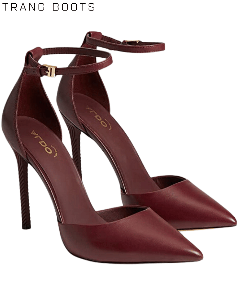 GIÀY CAO GÓT ALDO MŨI NHỌN QUAI GÀI GÓT NHỌN