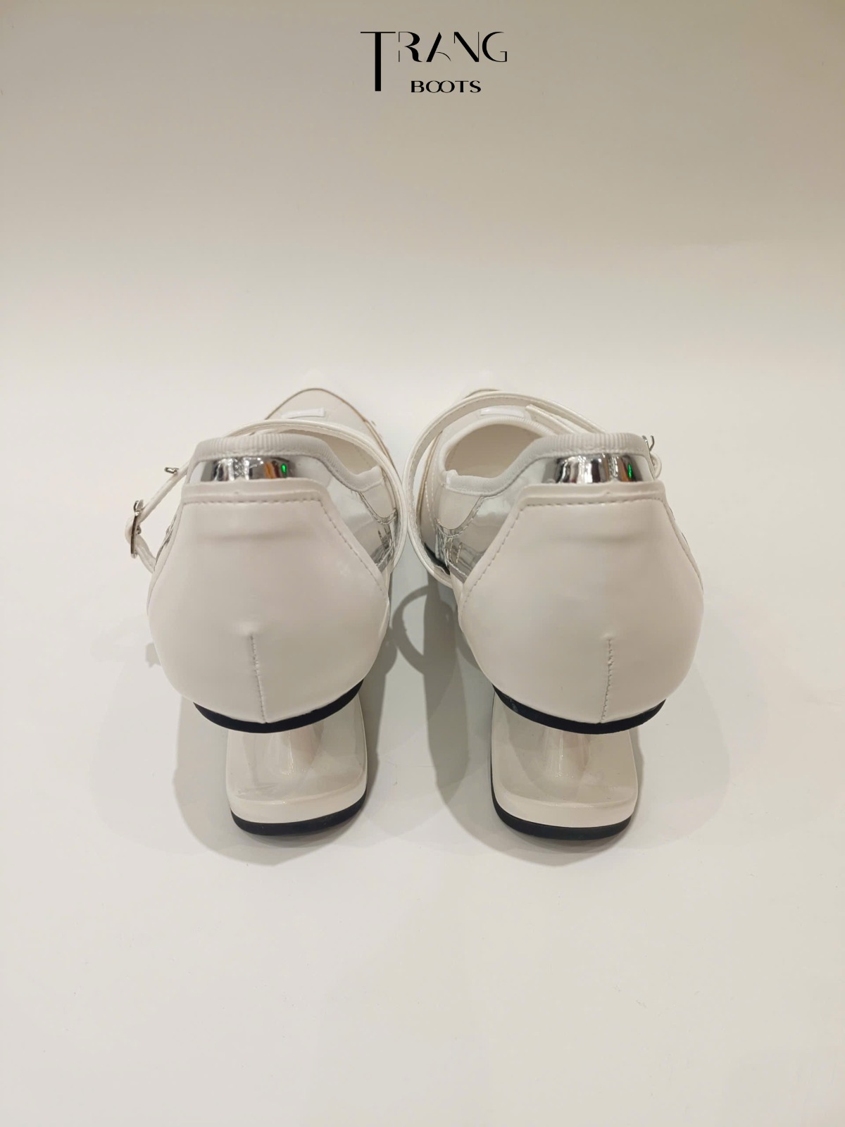 Mary Jane Cao Gót Mũi Nhọn Gót Cách Điệu – Style Ballet Thời Trang