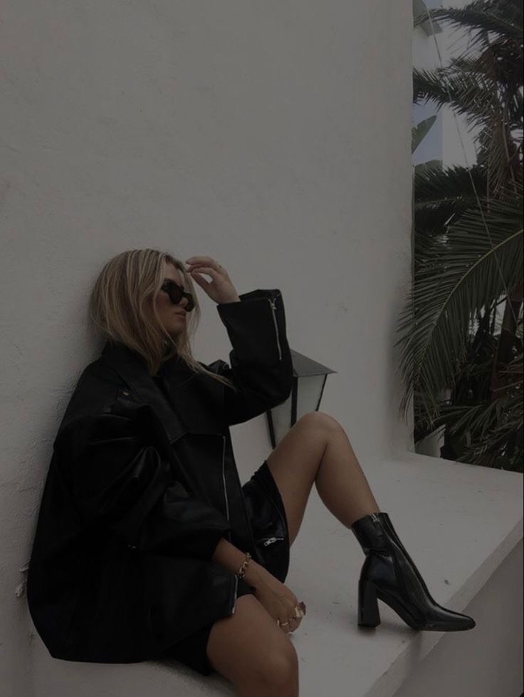 ANKLE BOOTS GLOSS LEATHER HIGH HEELS - BOOTS GIẢ DA BÓNG CỔ NGẮN CAO GÓT