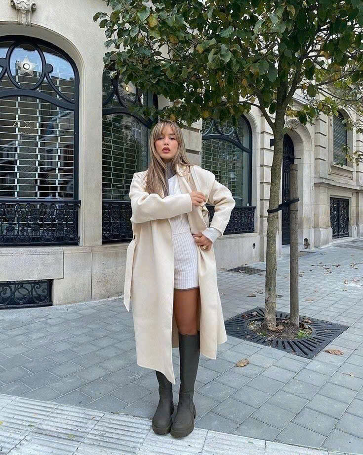 FASHION RUBBERISED BOOTS - BOOTS ỦNG GỐI THỜI TRANG CAO SU