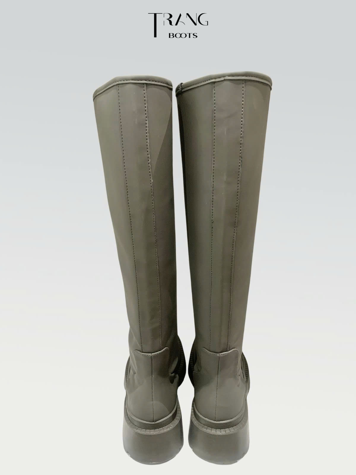 FASHION RUBBERISED BOOTS - BOOTS ỦNG GỐI THỜI TRANG CAO SU