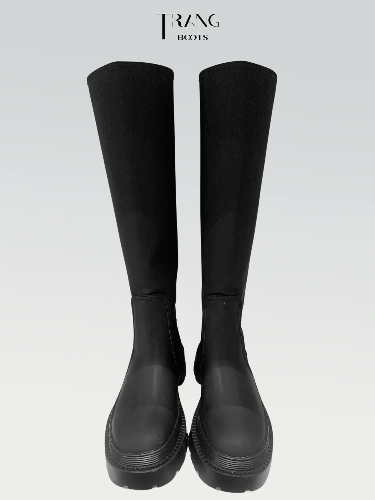 FASHION RUBBERISED BOOTS - BOOTS ỦNG GỐI THỜI TRANG CAO SU