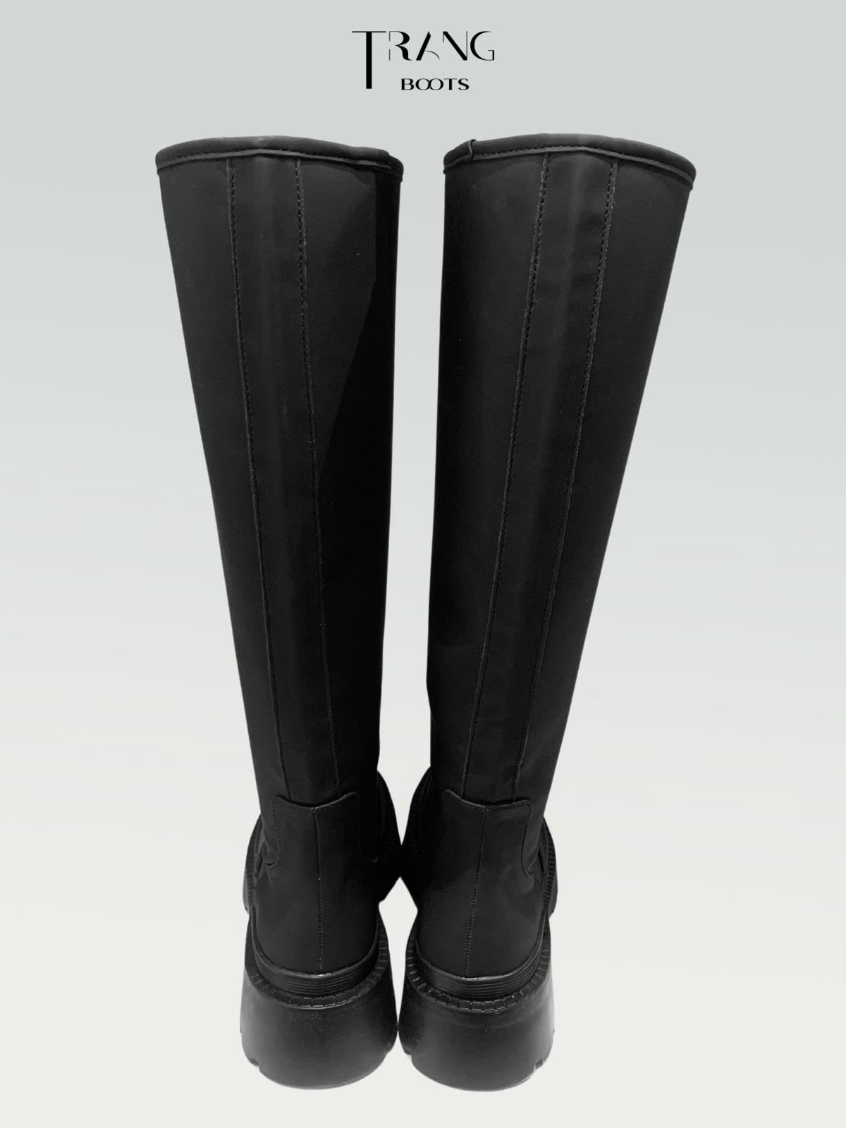 FASHION RUBBERISED BOOTS - BOOTS ỦNG GỐI THỜI TRANG CAO SU