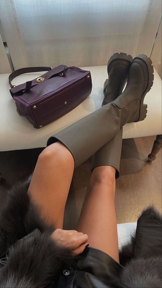 FASHION RUBBERISED BOOTS - BOOTS ỦNG GỐI THỜI TRANG CAO SU