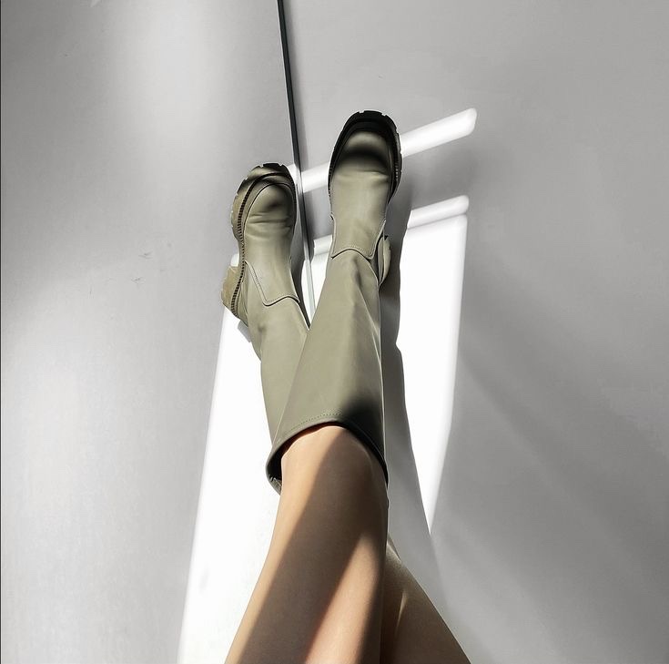 FASHION RUBBERISED BOOTS - BOOTS ỦNG GỐI THỜI TRANG CAO SU