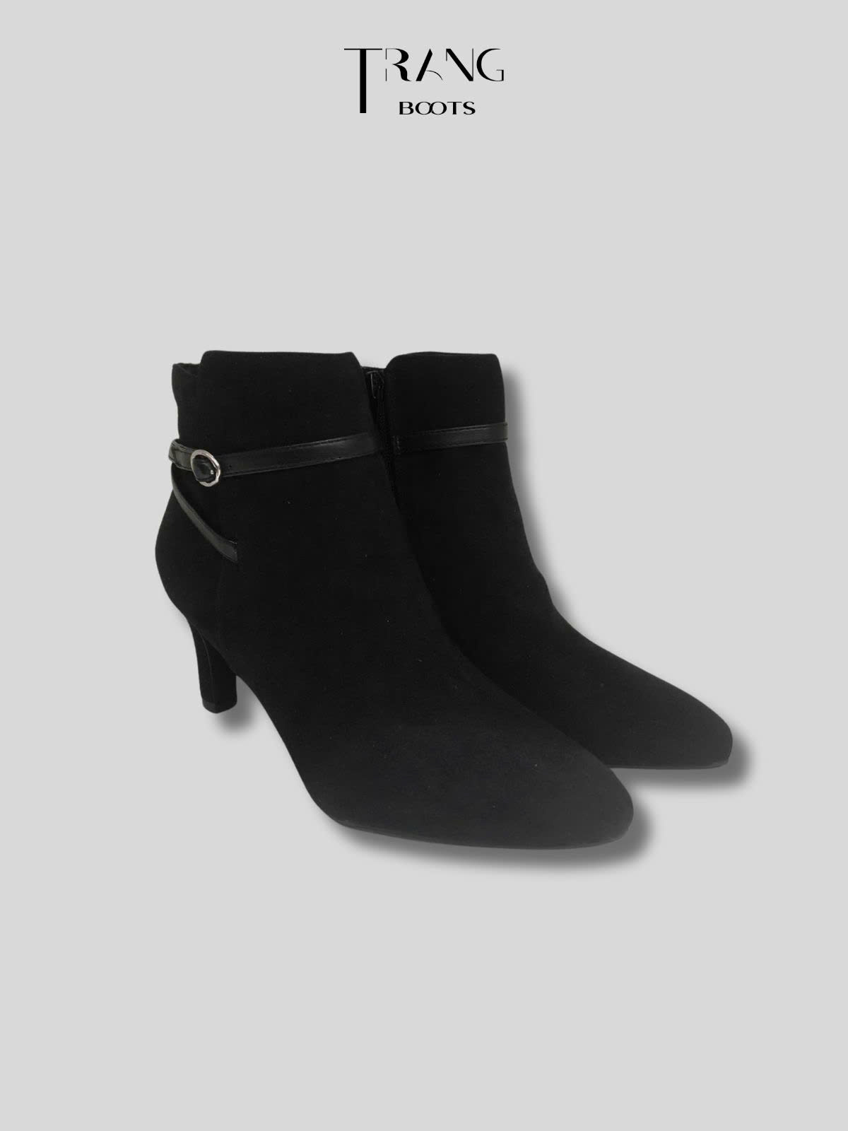 Lifestride Womens Guild Ankle Boot / ANKLE BOOTS DA LỘN GÓT TRỤ NHỌN
