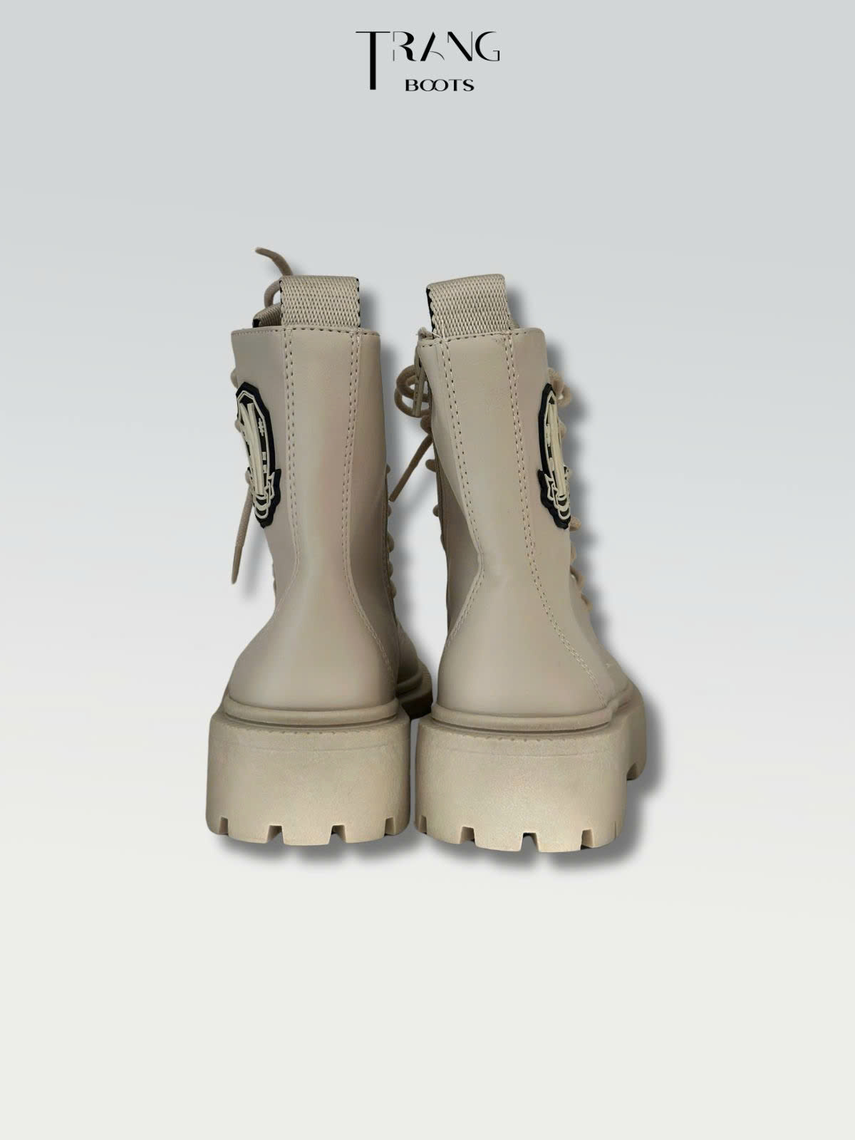 BOOTS TRẺ EM CHIẾN BINH MÀU KEM