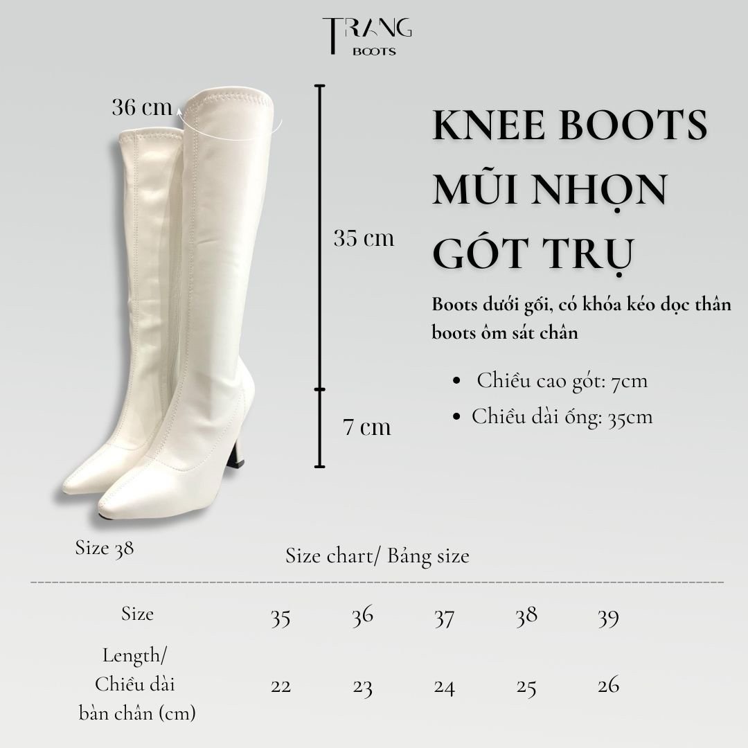 OVER KNEE BOOTS ĐẾ BỆT NINE WEST