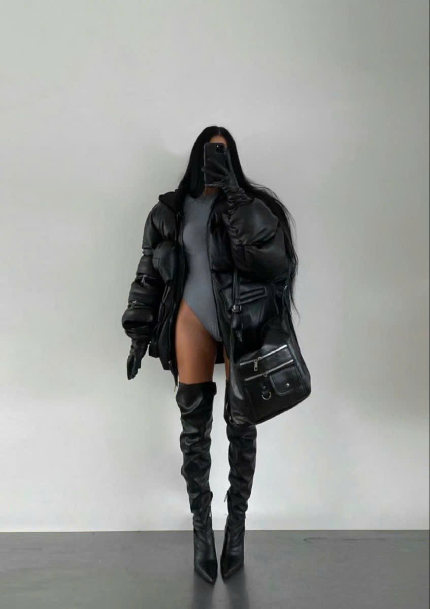 OVER KNEE BOOTS GÓT TRỤ PHOM NHÚN