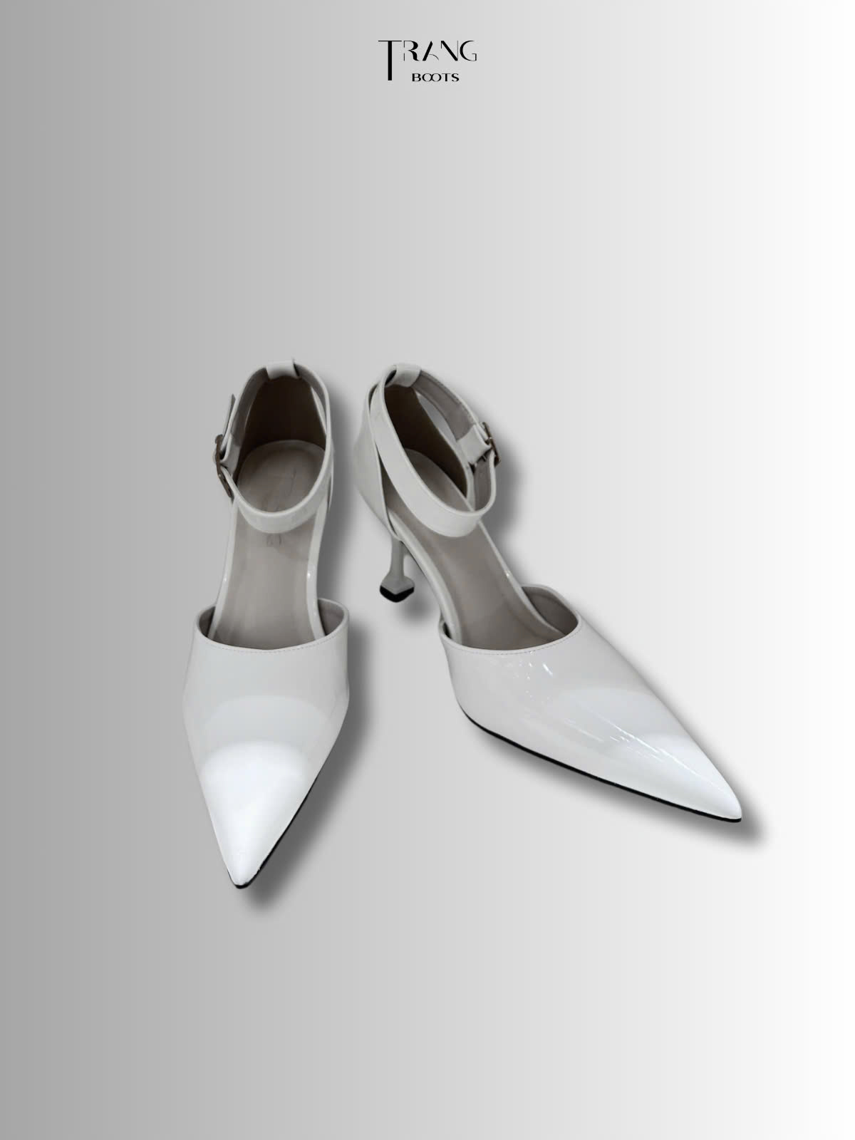 LISA PHIÊN BẢN 1.0- GIÀY CAO GÓT MŨI NHỌN QUAI CÀI DÁNG DÀI LISA 1.0