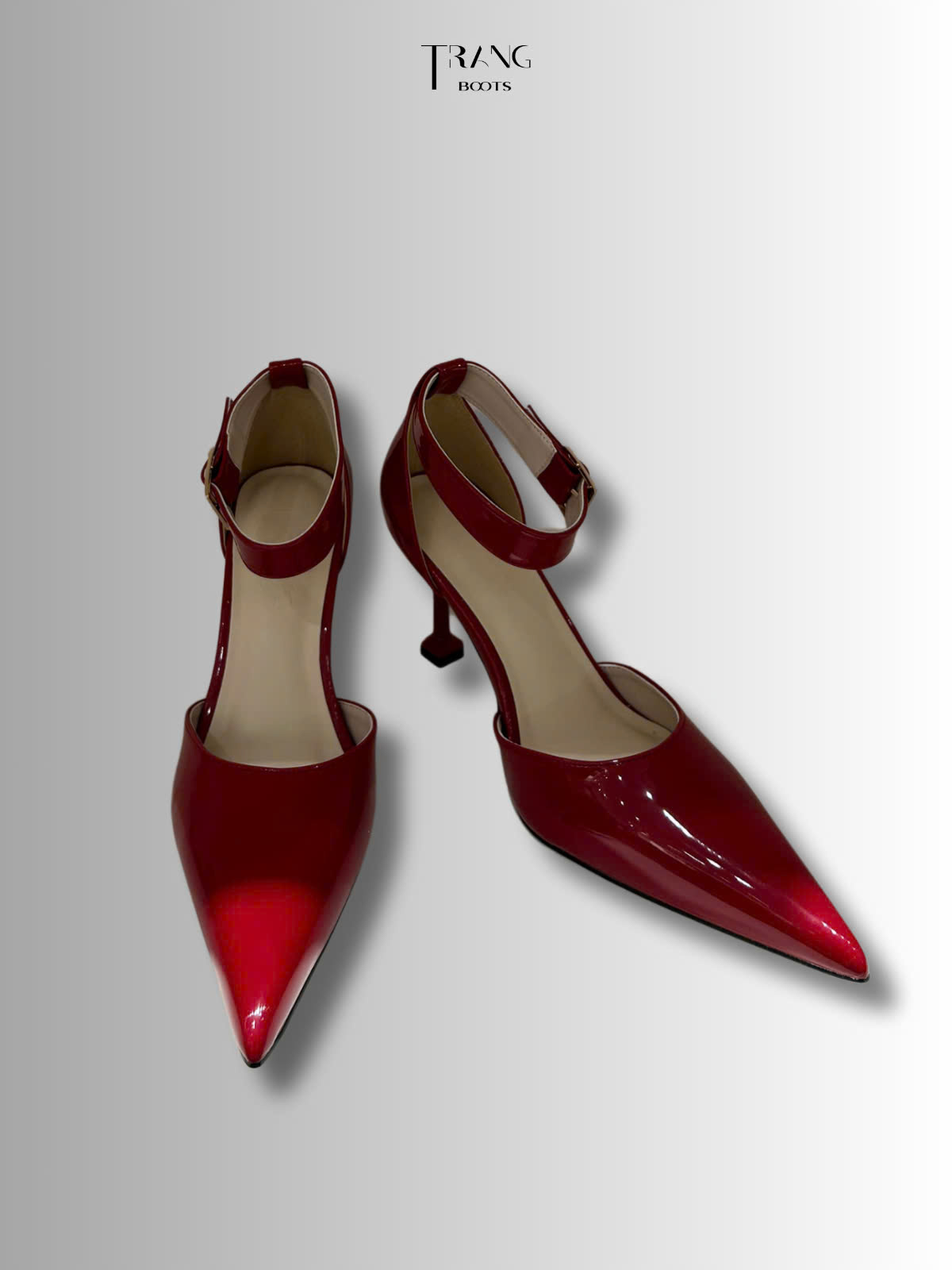 LISA PHIÊN BẢN 1.0- GIÀY CAO GÓT MŨI NHỌN QUAI CÀI DÁNG DÀI LISA 1.0