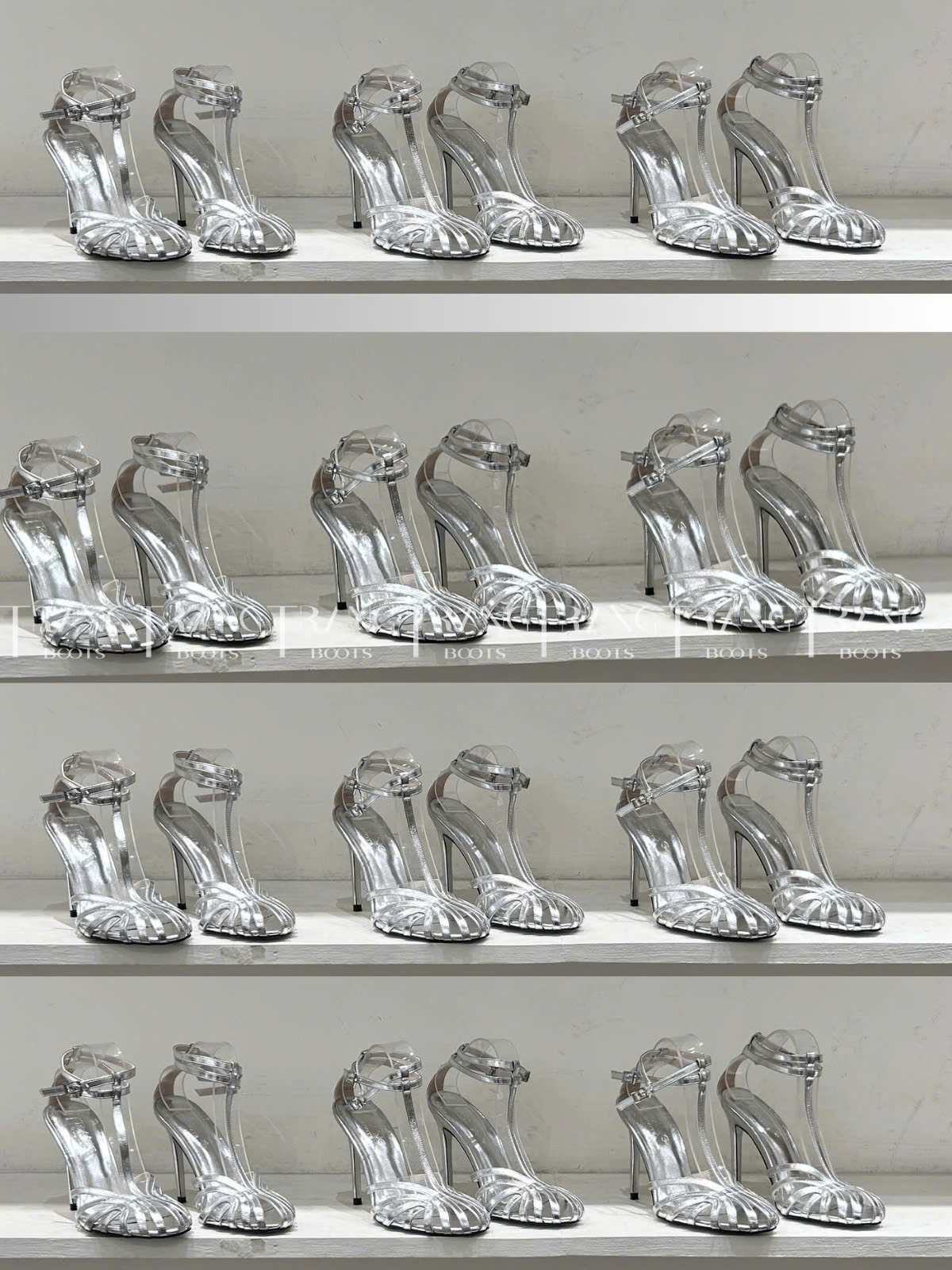 SANDAL GIÀY CAO GÓT NỮ QUAI MẢNH SANG TRỌNG - AMANDA