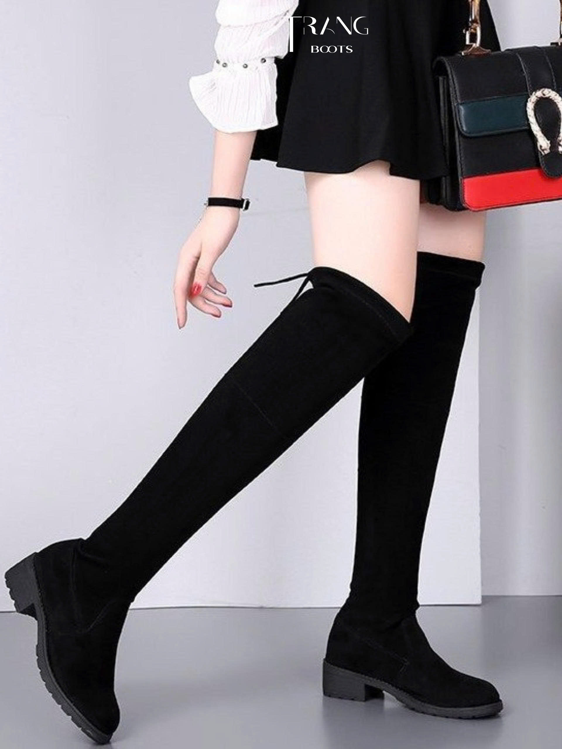 OVER KNEE BOOTS DA LỘN BỆT