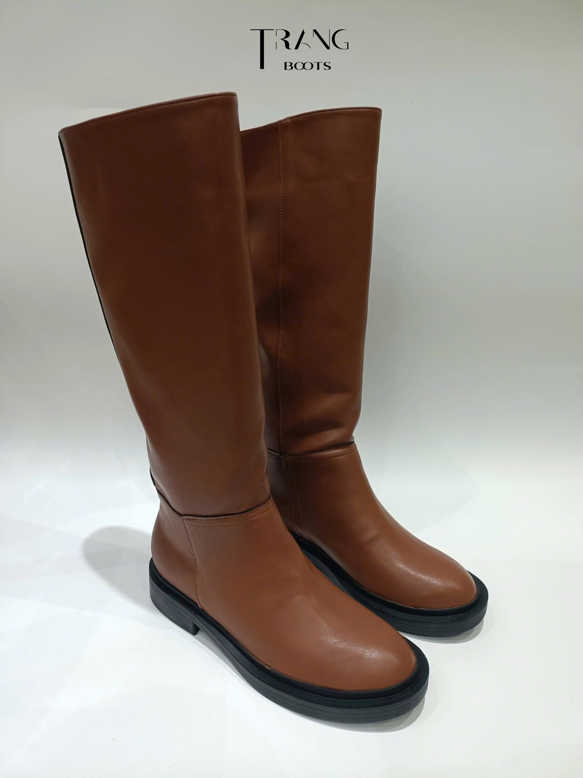 KNEE BOOTS BỆT DA MỜ