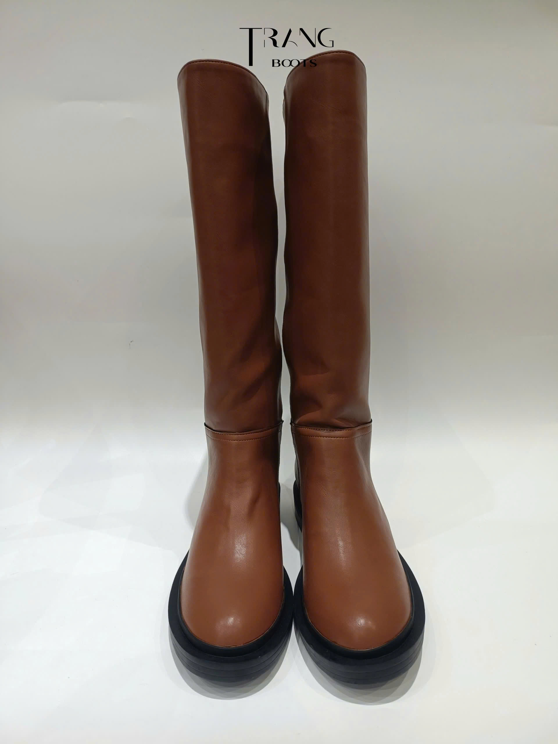 KNEE BOOTS BỆT DA MỜ