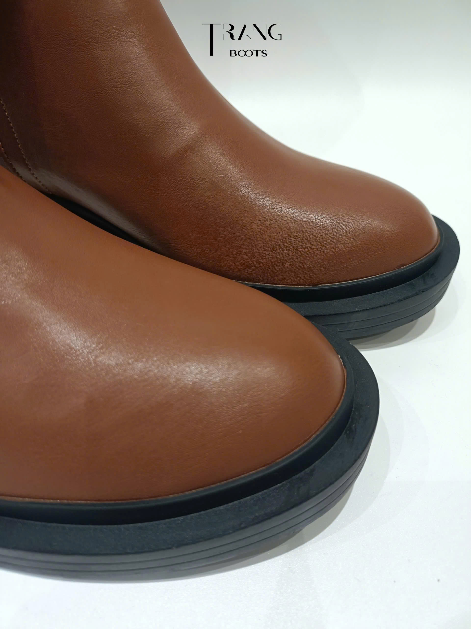 KNEE BOOTS BỆT DA MỜ