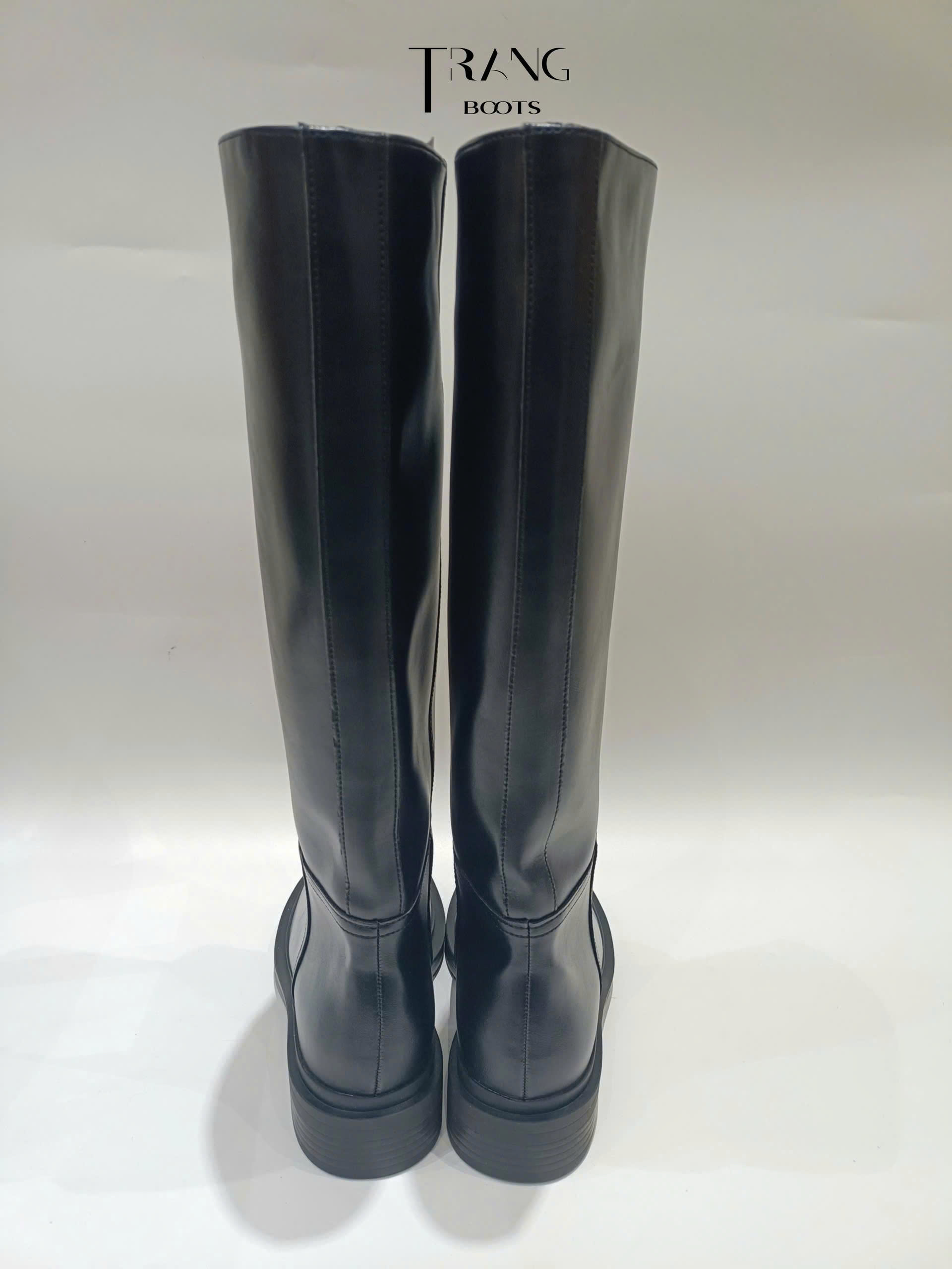 KNEE BOOTS BỆT DA MỜ