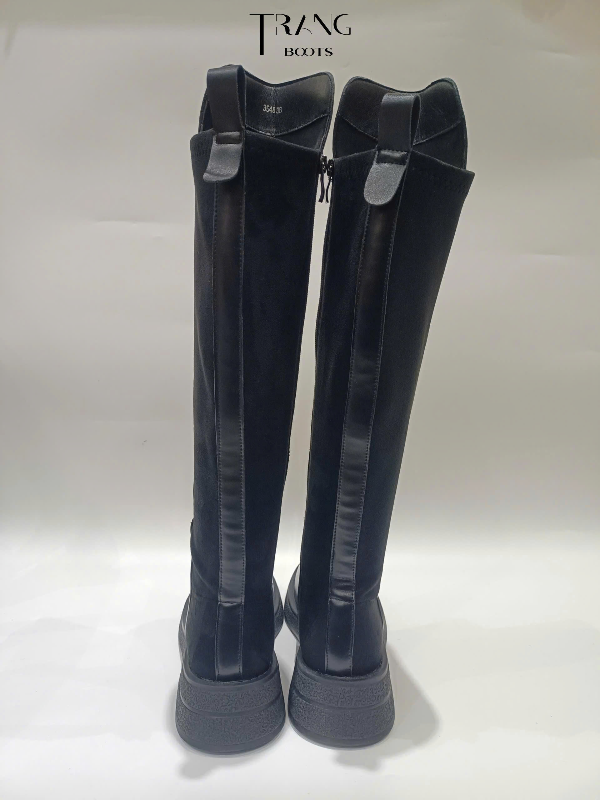 KNEE BOOTS ĐẾ BỆT BASIC
