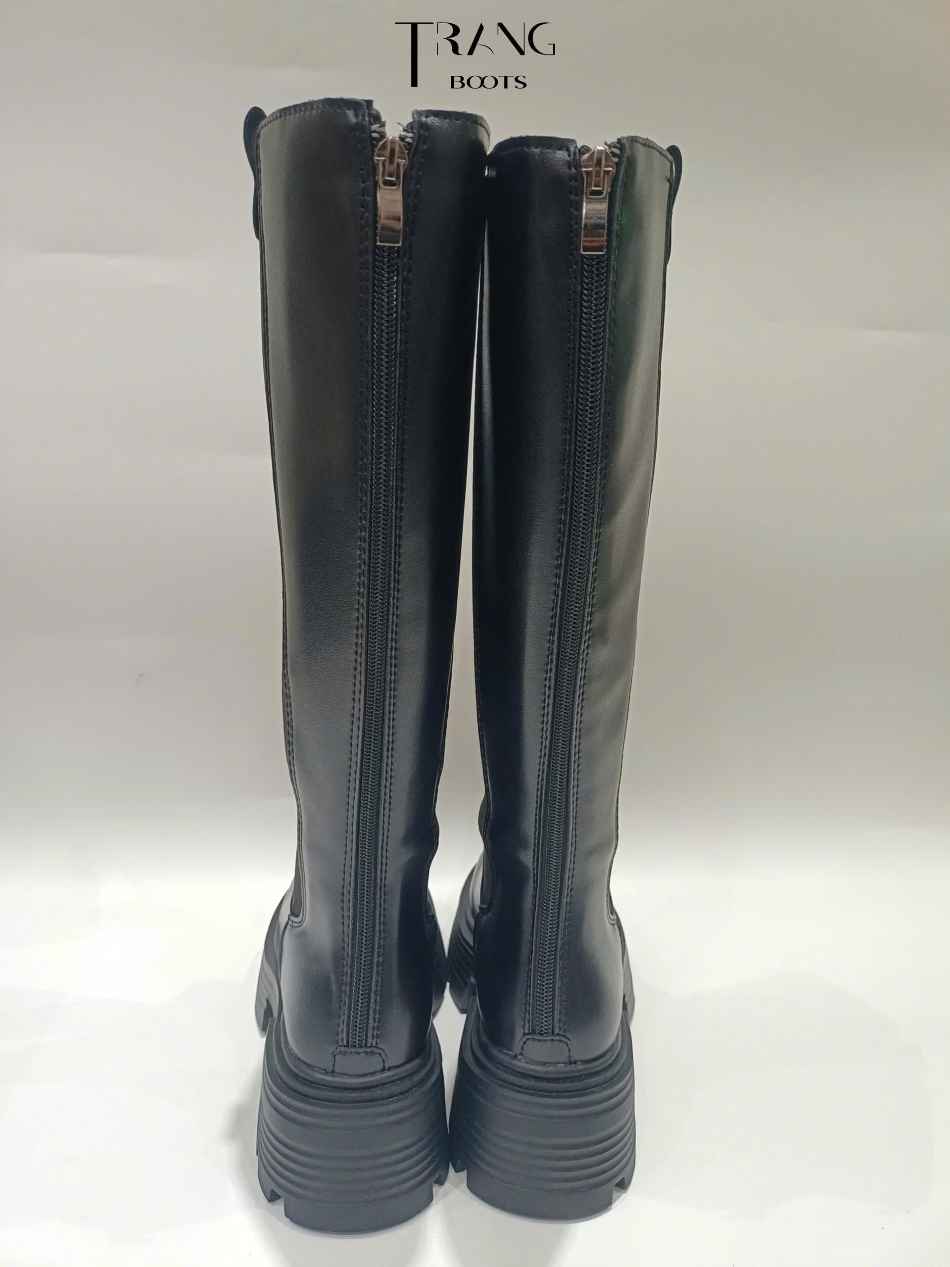 CHELSEA KNEE BOOTS BỆT DA MỜ