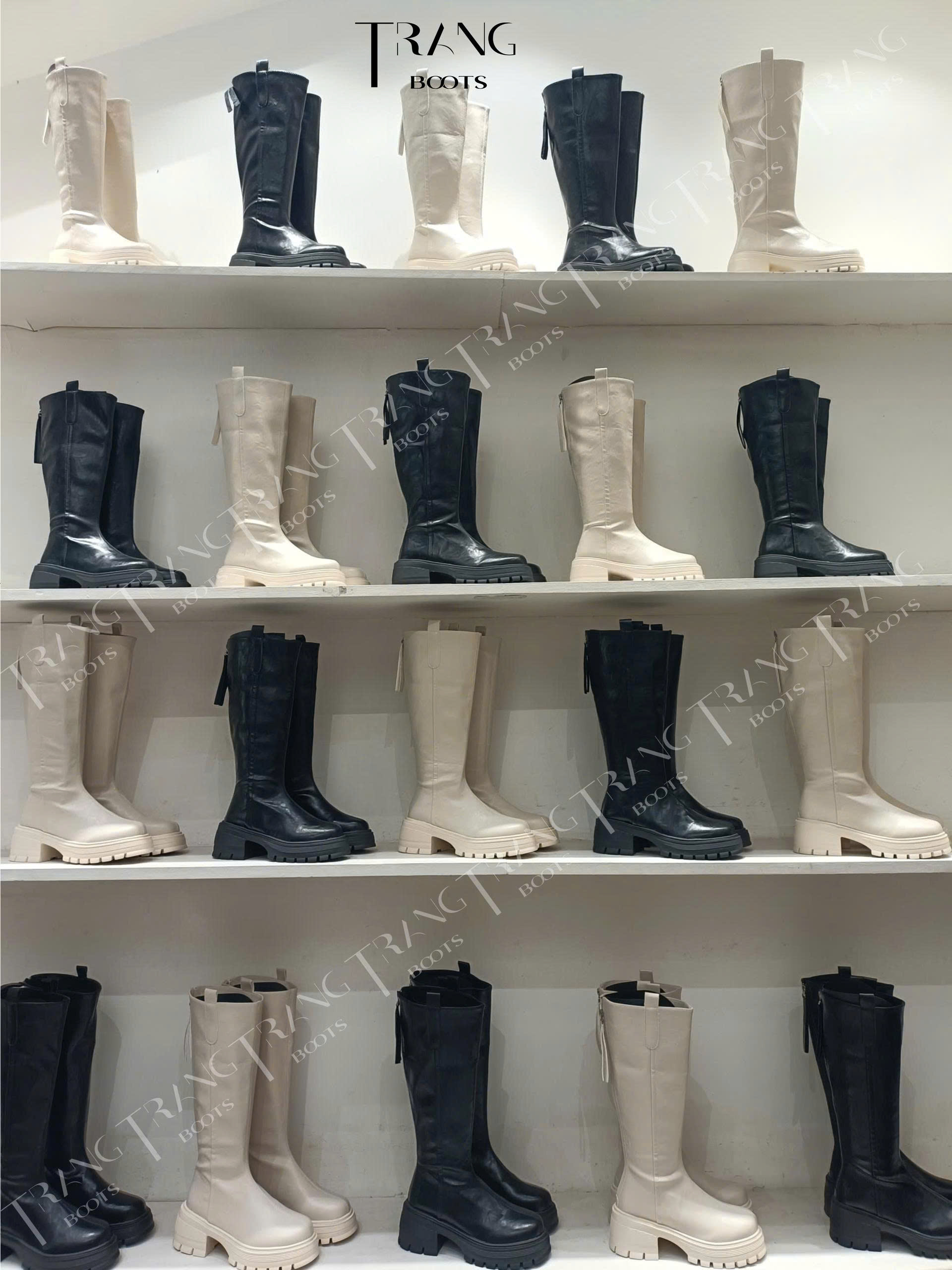 KNEE BOOTS ĐẾ DÀY