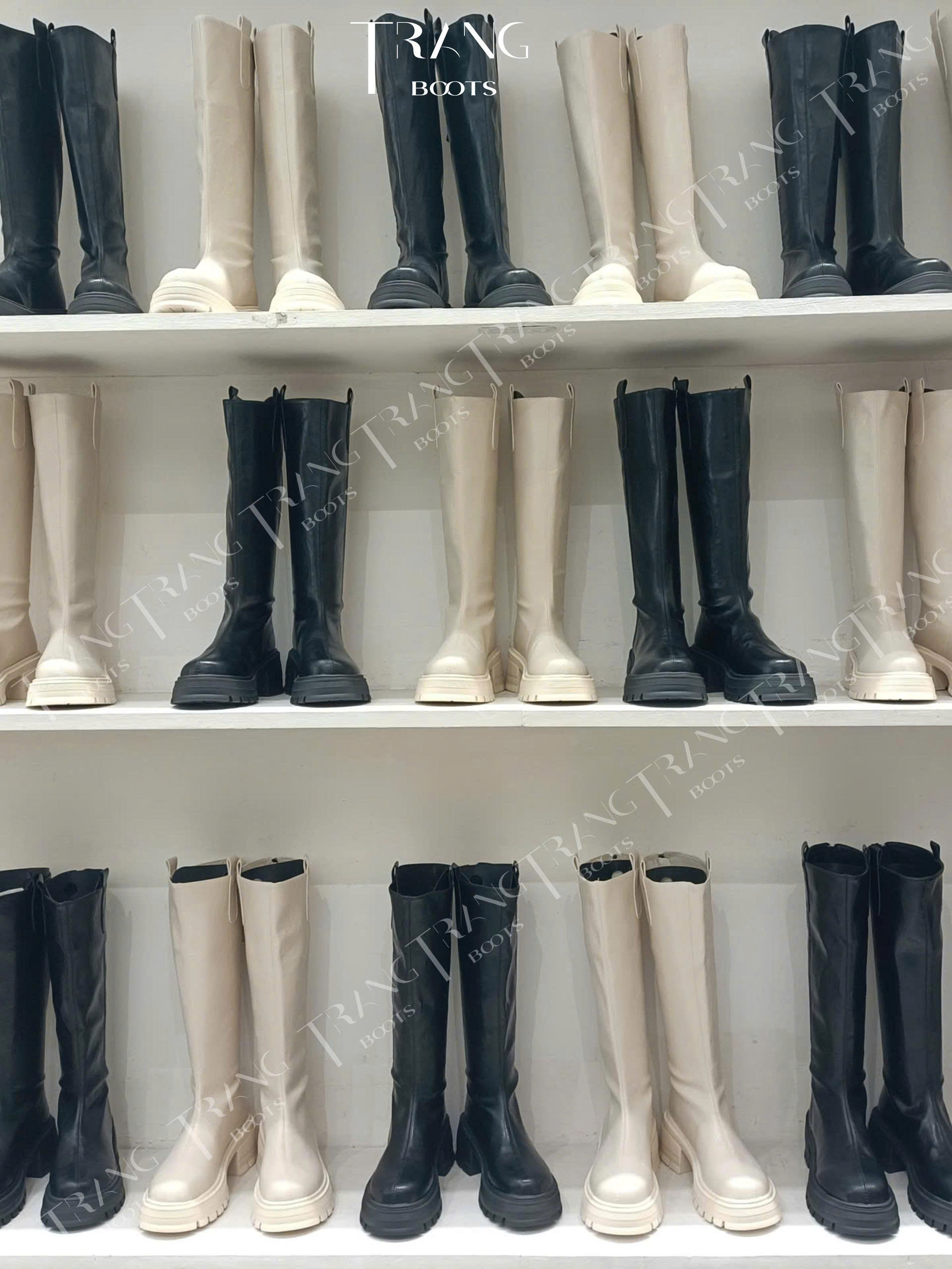 KNEE BOOTS ĐẾ DÀY
