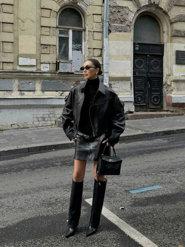 KNEE BOOTS ỐNG LẬT GÓT TRỤ