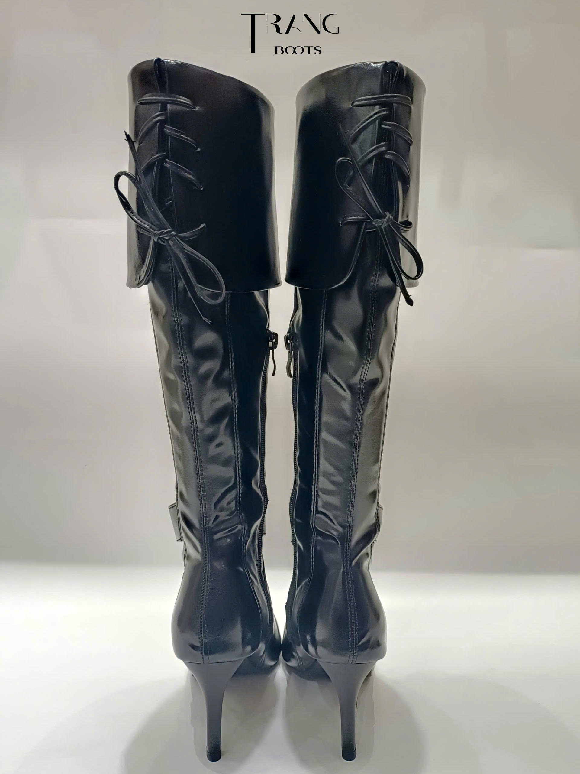 KNEE BOOTS GÓT NHỌN
