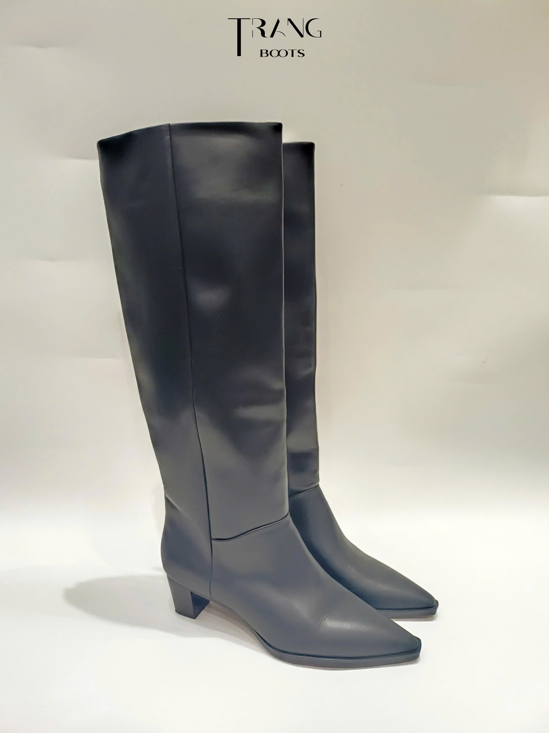 FRANCO SARTO GENEVIEVE KNEE HIGH BOOTS WOMEN - BLACK - BOOTS GỐI ĐẾ THẤP