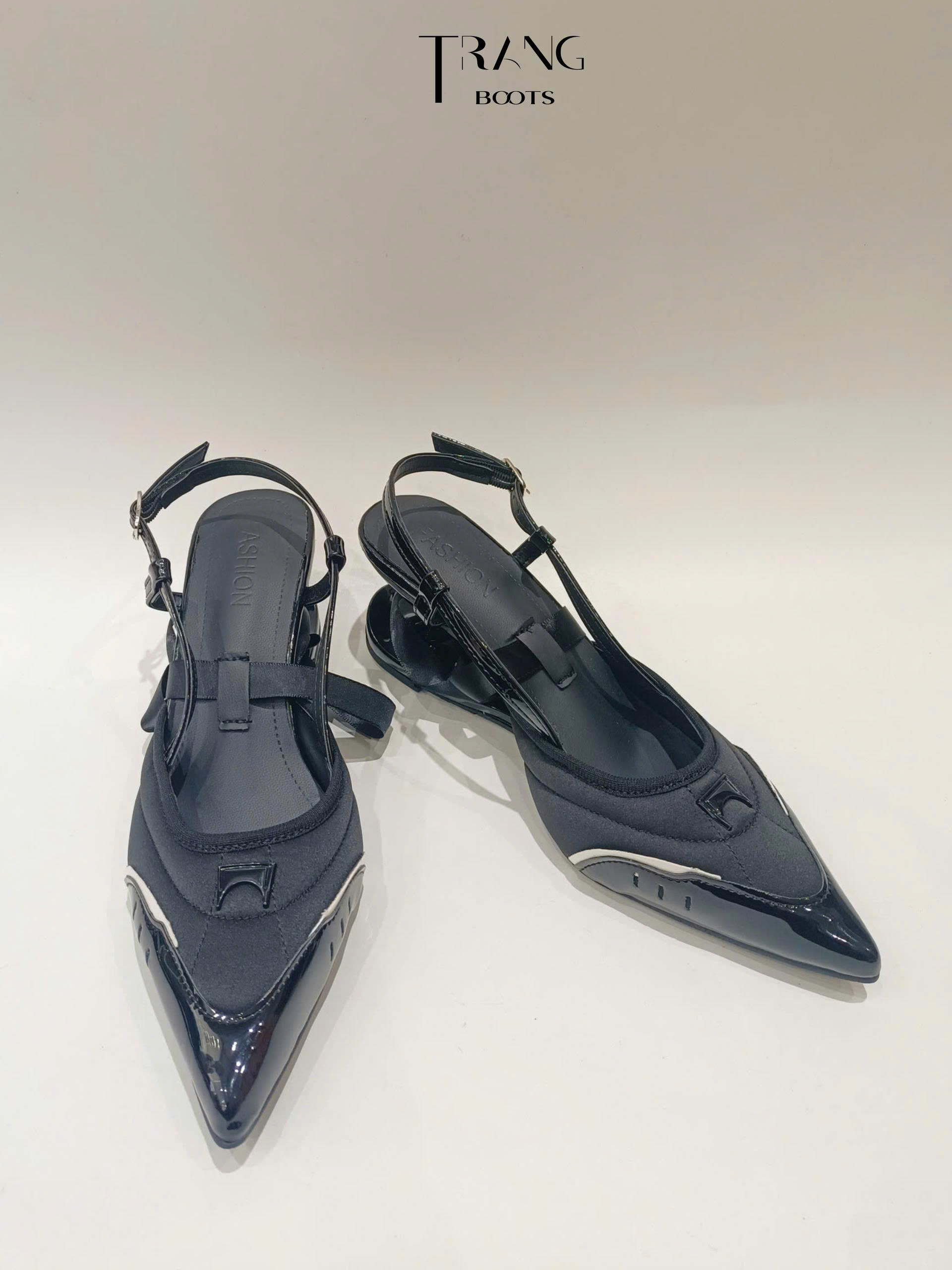 SCARLET TRACK - Élan Racing Muse CAO GÓT MŨI NHỌN QUAI CHÉO PHONG CÁCH BALLET FAIRY