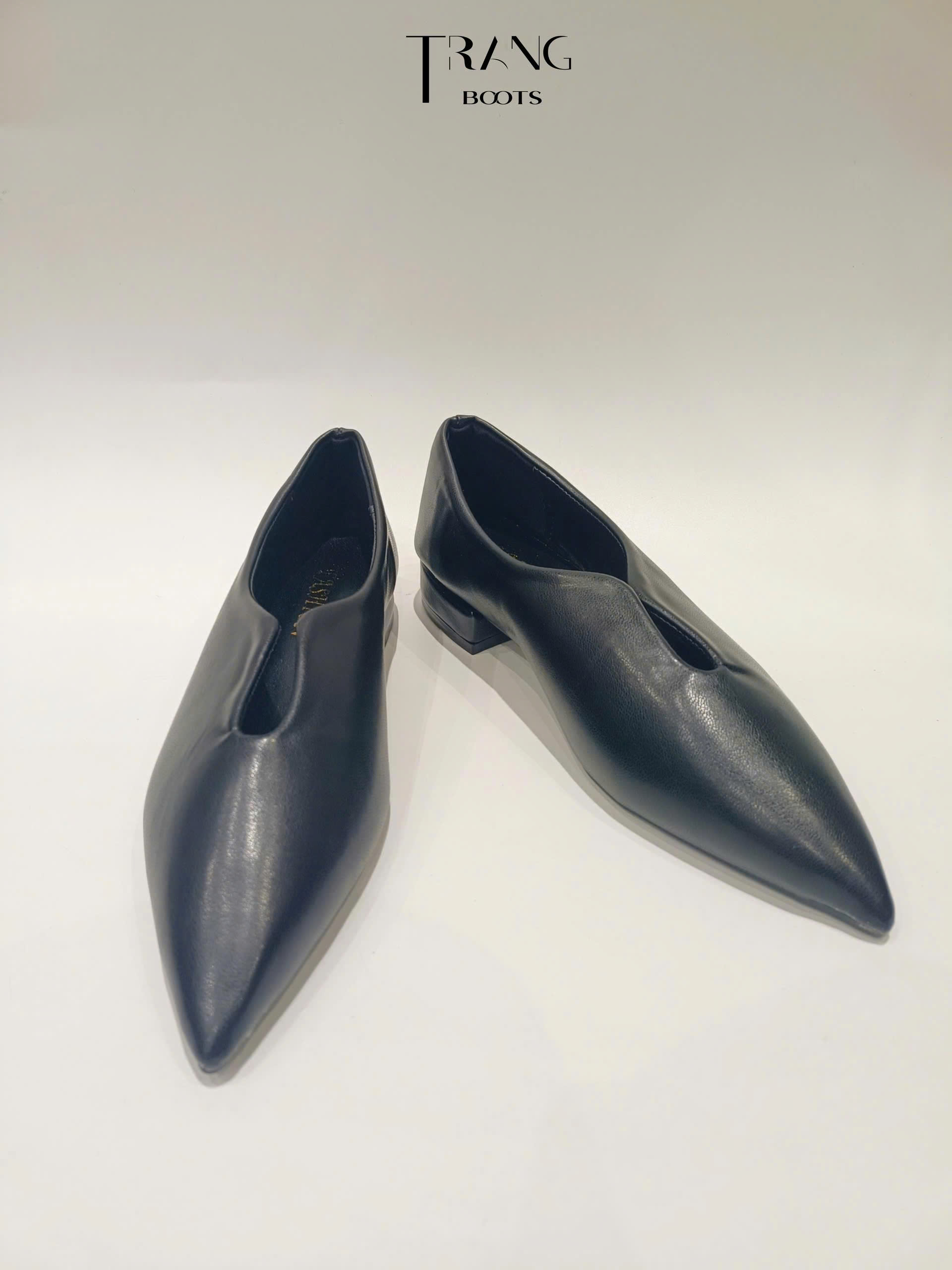 ROYAL- LADY ÉLAN Giày mũi nhọn retro kiểu Pháp