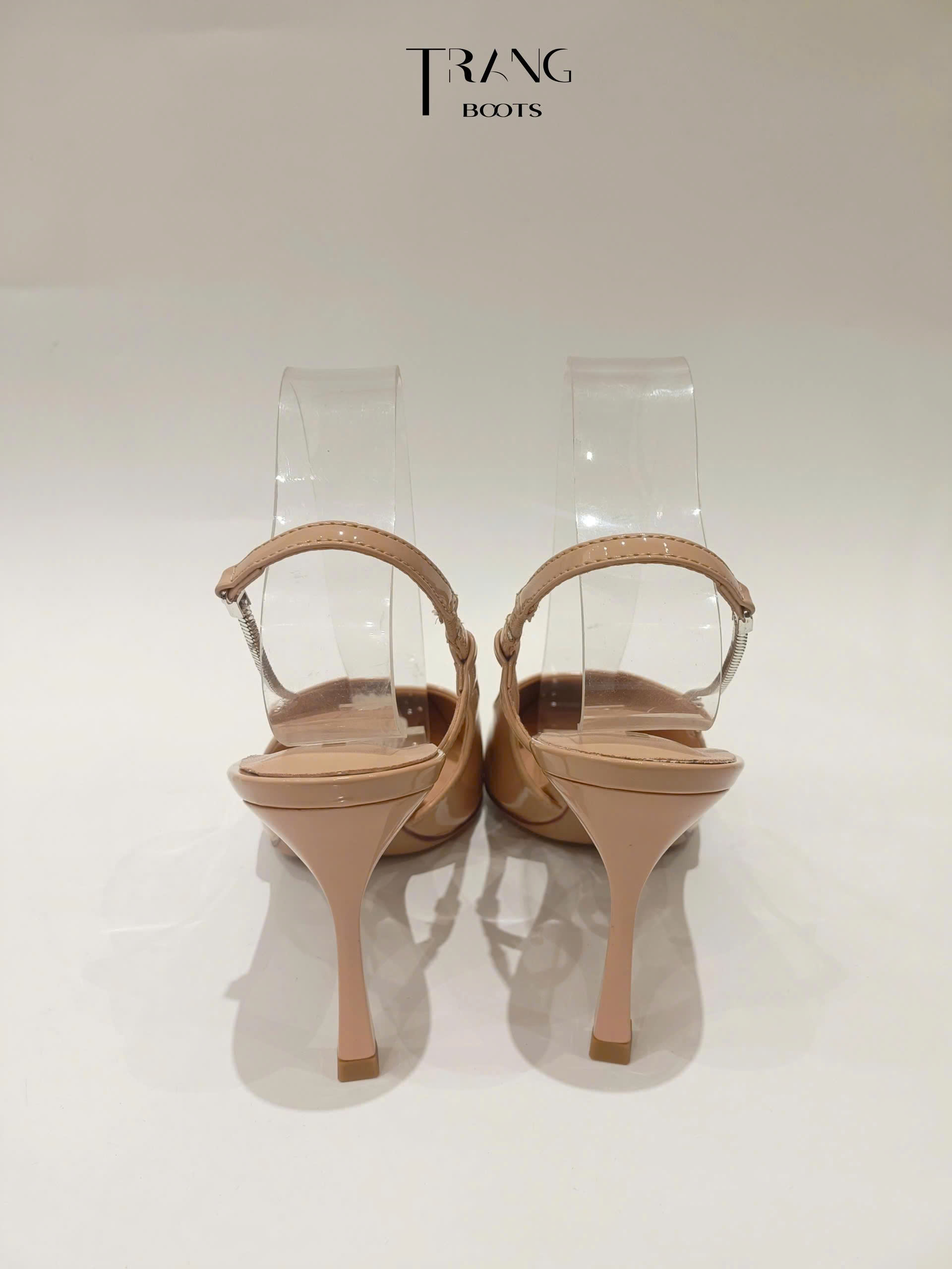 STILETTO- LADY ÉLAN Cao gót slingback mũi nhọn – stiletto tôn dáng, thiết kế French chic sang trọng