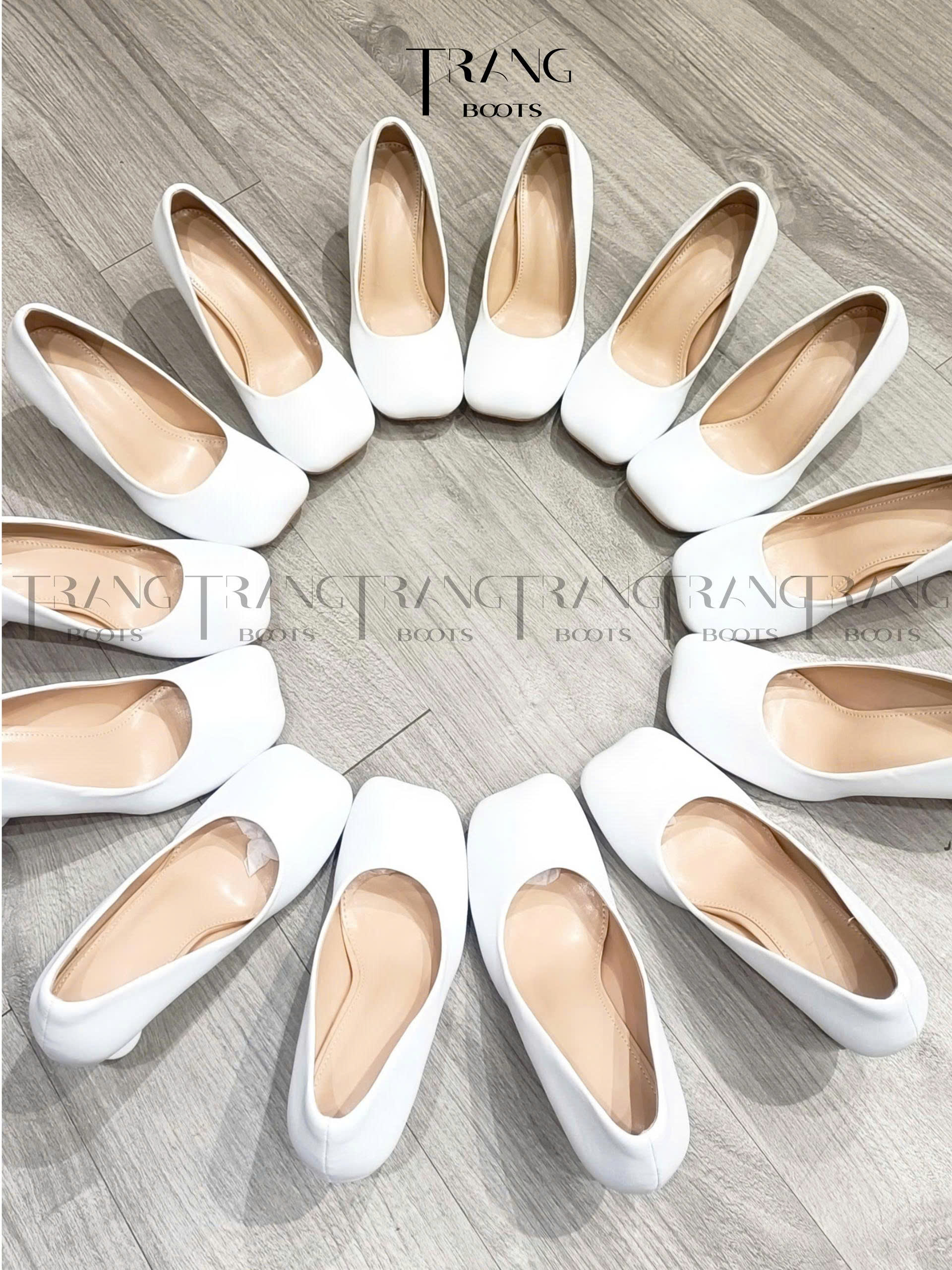 NOIR - LADY ÉLAN - Giày cao gót Mary Jane mũi tròn – thiết kế miệng nông thanh lịch