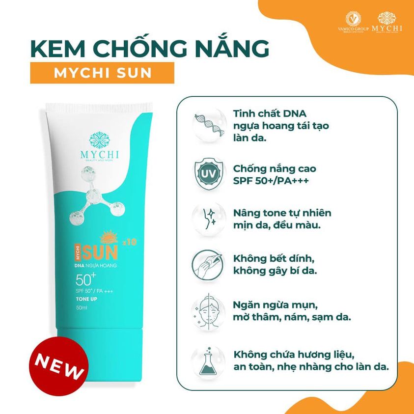 Ra mắt sản phẩm Kem chống nắng Mychi Sun