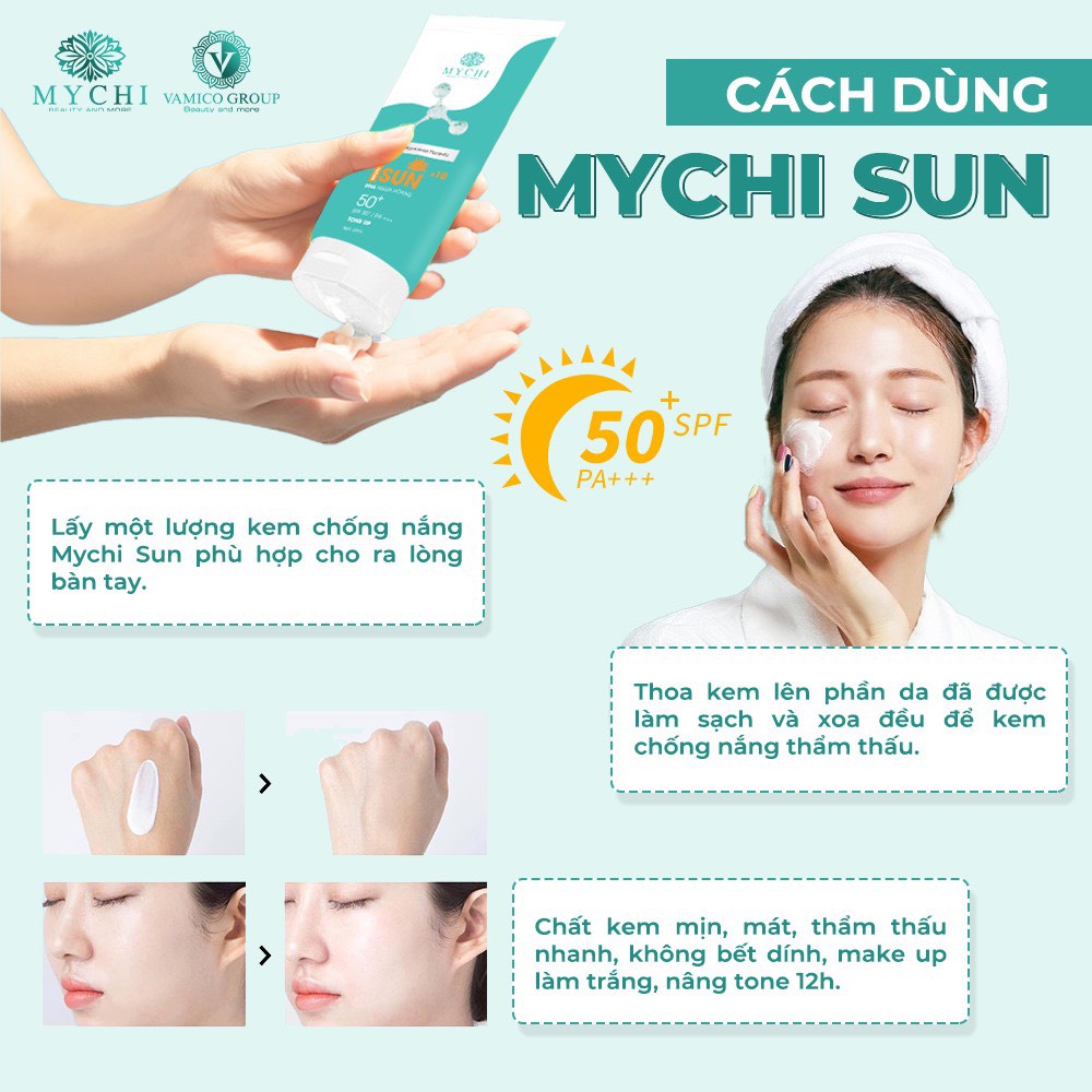 KEM CHỐNG NẮNG MYCHI SUN CHÍNH HÃNG