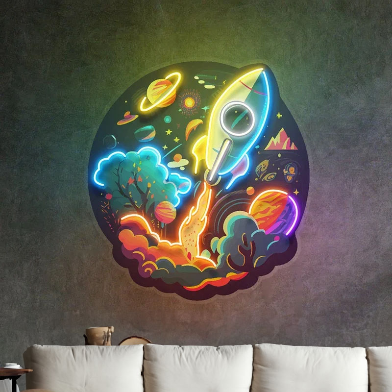 Đèn Led Neon Trang Trí In UV theo yêu cầu 