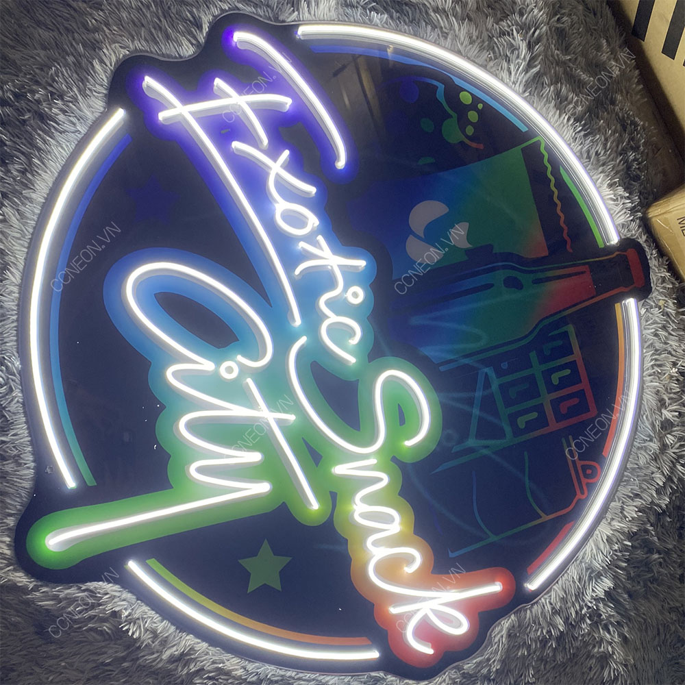 Tranh Led Neon Theo Yêu Cầu Mẫu 6 Đèn led neon theo yêu cầu