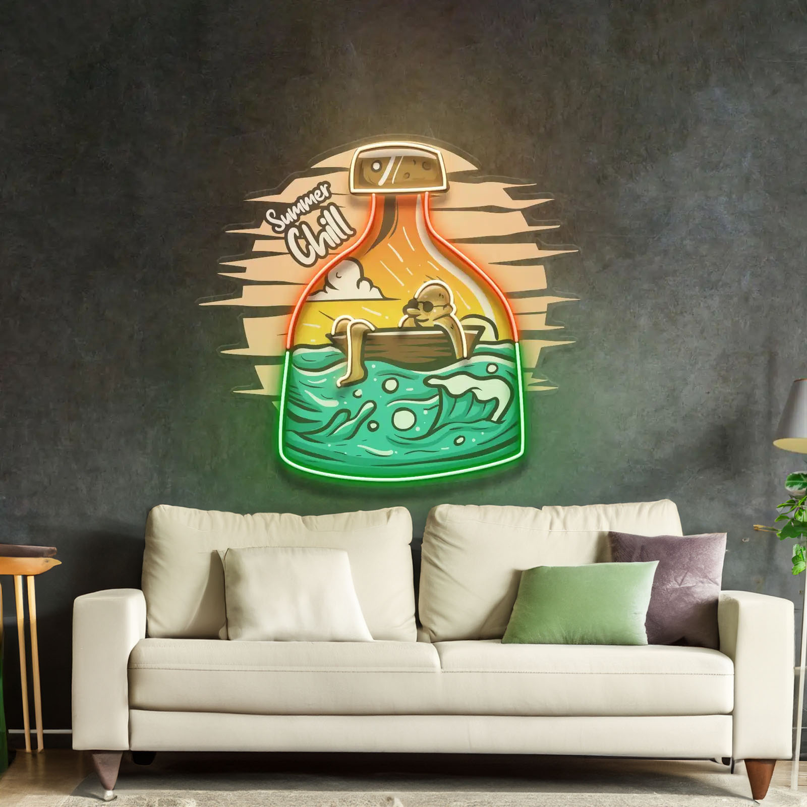 Đèn Led Neon Trang Trí In UV theo yêu cầu 
