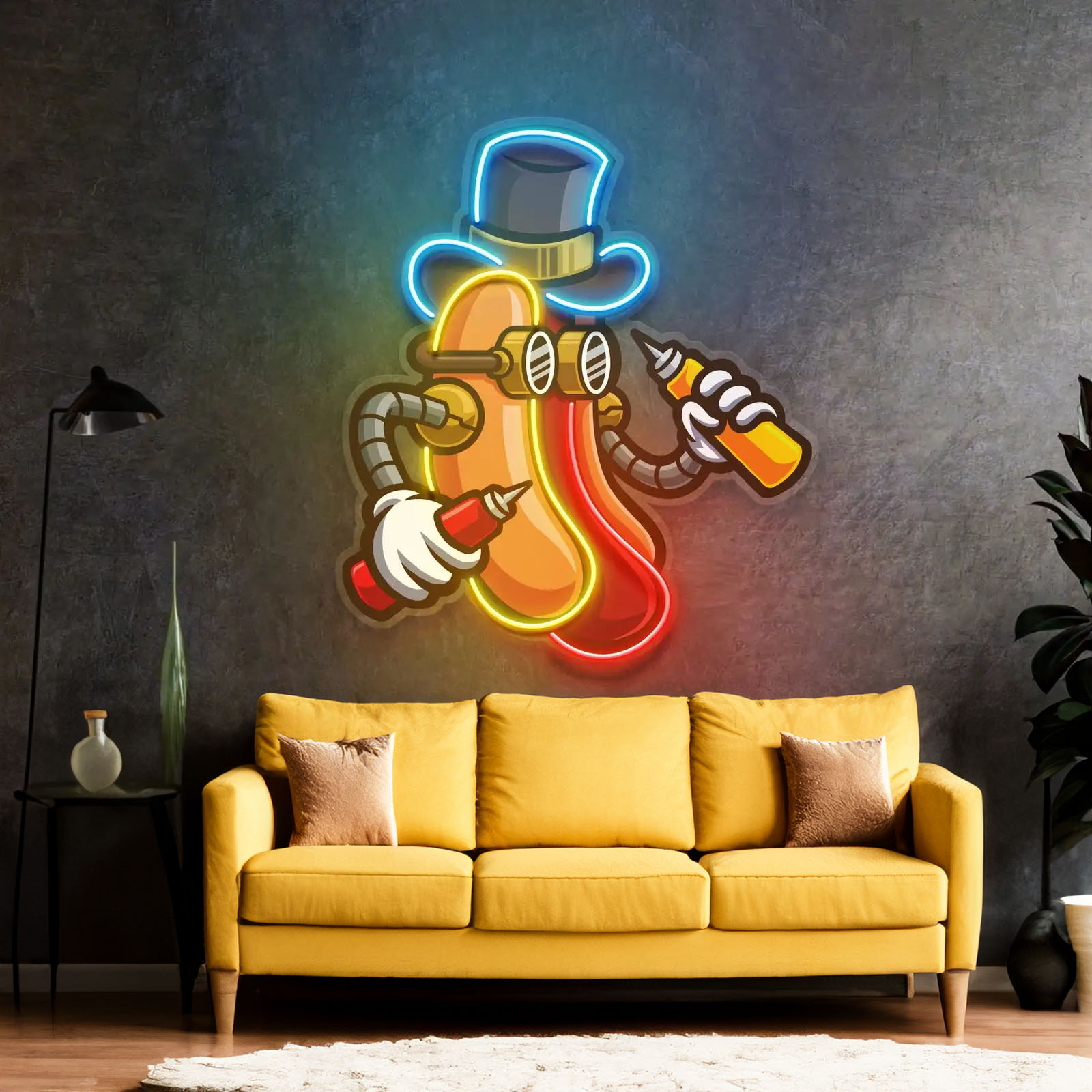 Đèn Led Neon Trang Trí In UV theo yêu cầu 