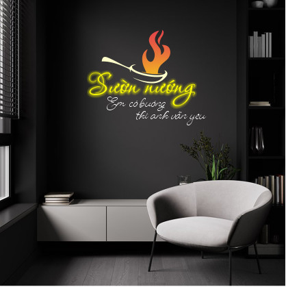 Đèn Led Neon Trang Trí In UV theo yêu cầu 