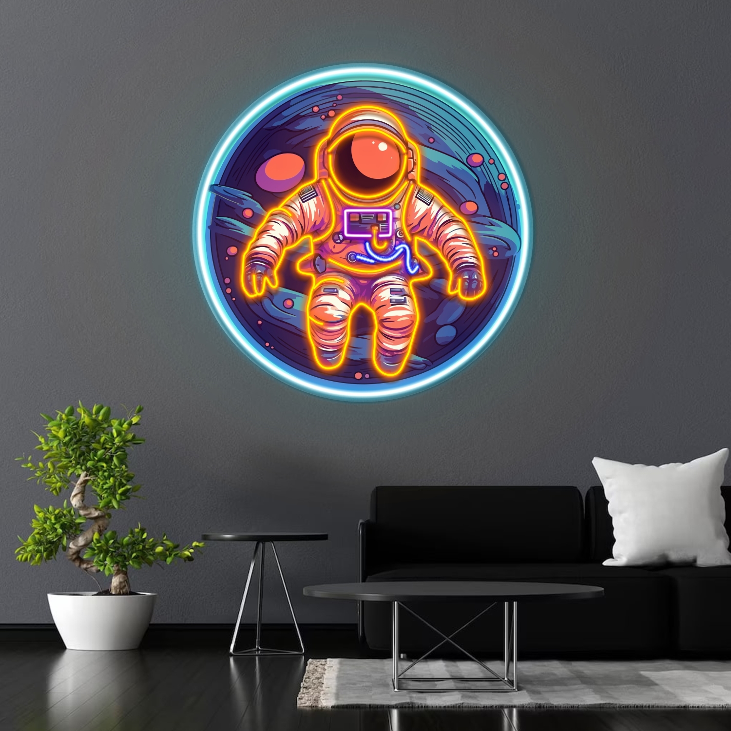 Đèn Led Neon Trang Trí Quán Bida IN UV - Đèn cho quán Billiard 