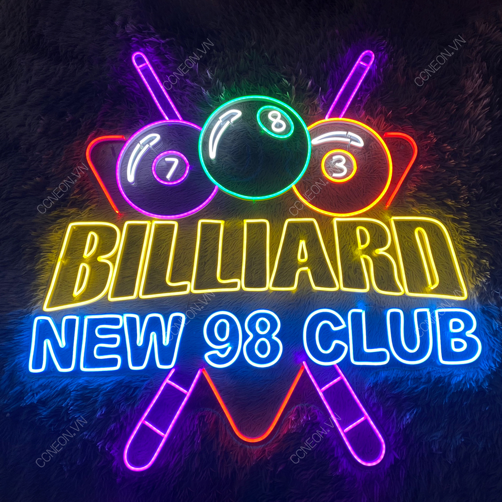 Đèn Led Neon Trang Trí Quán Bida - Đèn cho quán Billiard Đèn Led Neon Trang Trí Quán Bida - Đèn cho quán Billiard