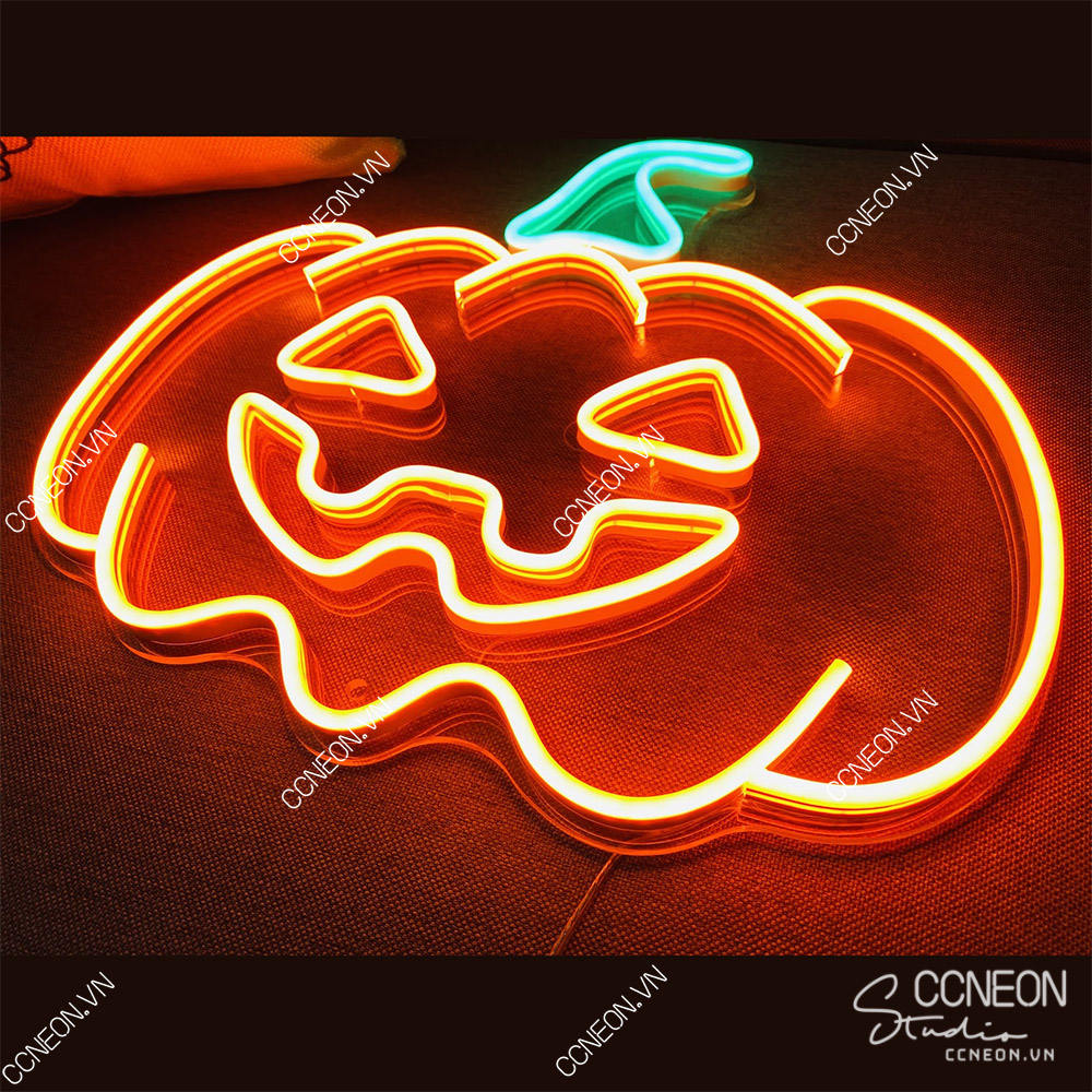 Đèn Led Neon Bí Ngô 