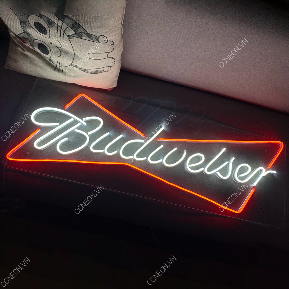 Đèn Trang Trí Led Neon Budweiser - Budweiser Neon Sign 