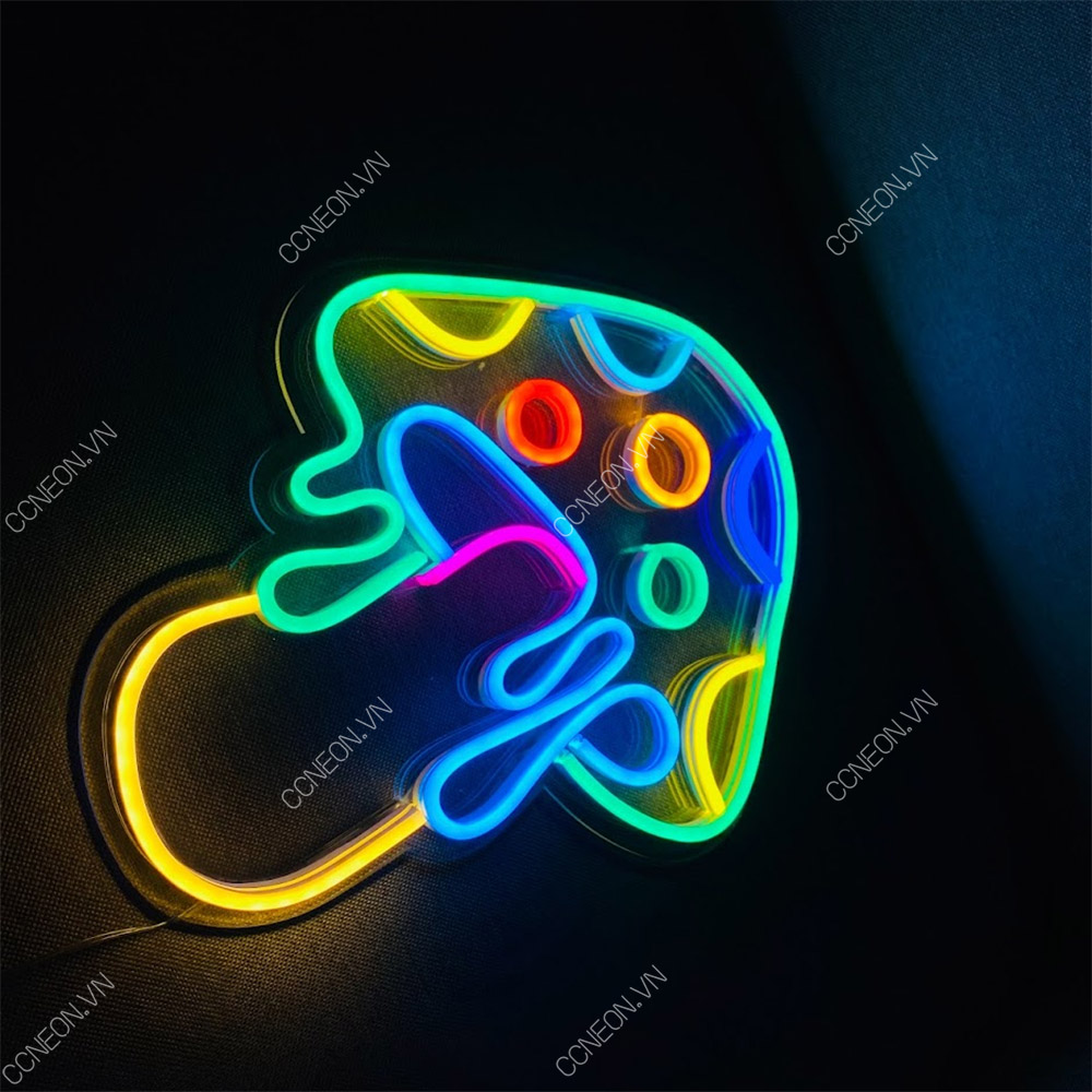 Đèn Trang Trí Led Neon Hình Cây Nấm 